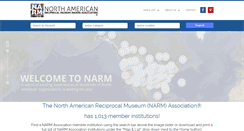 Desktop Screenshot of narmassociation.org